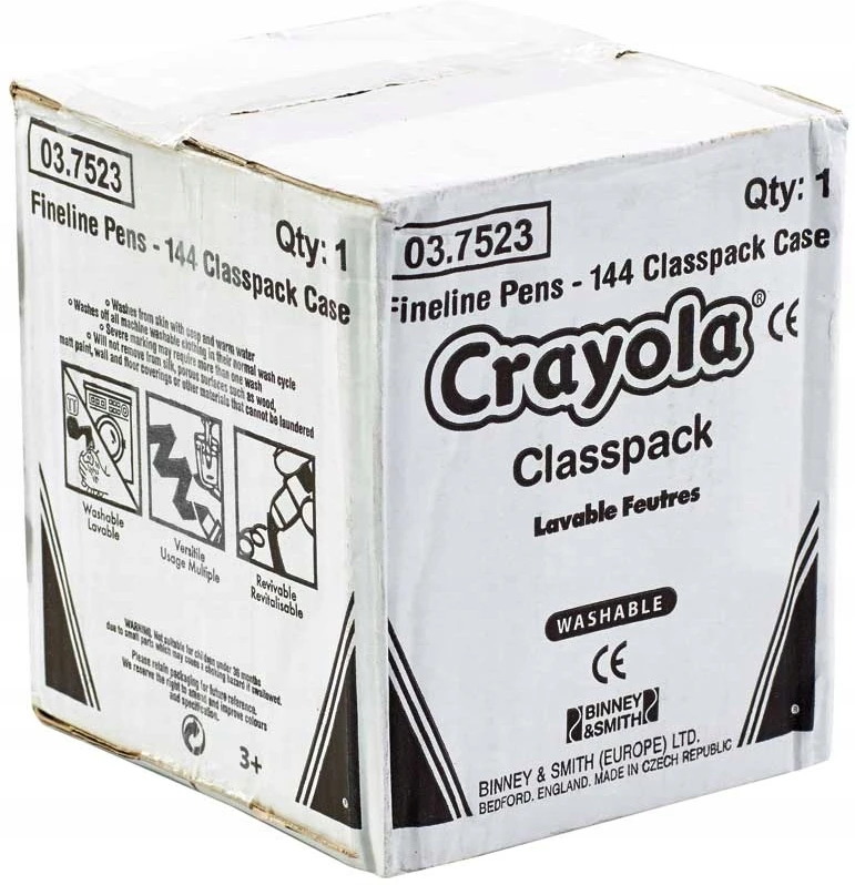 Crayola, Inc. Crayola 12 vnt. plaunami flomasteriai vaikams
