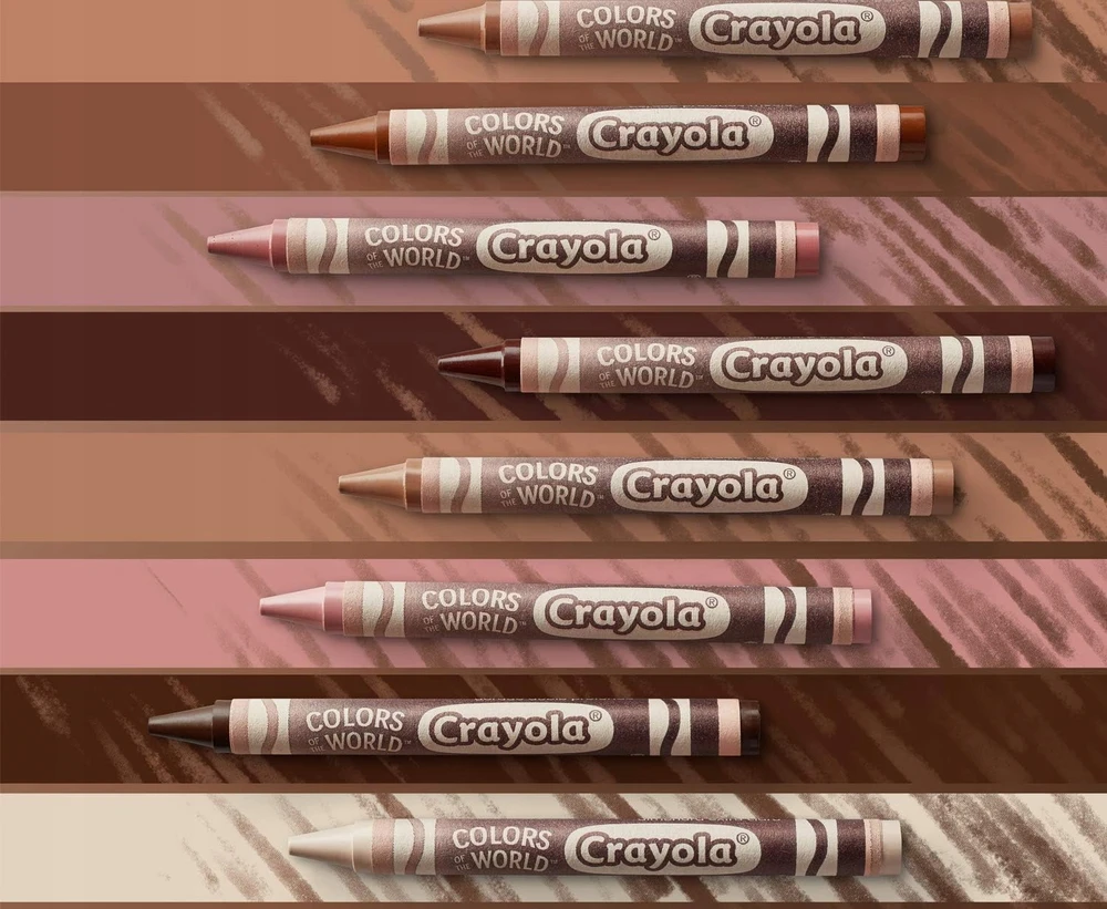 Crayola, Inc. Crayola Colours of the World vaško kreidelės, 24 spalvos