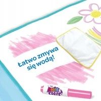 Crayola, Inc. Crayola Mini Kids Mata do rysowania vaikams zmywalna 60x90 cm i 4 flamastry