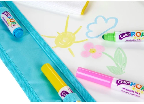 Crayola, Inc. Crayola Mini Kids Mata do rysowania vaikams zmywalna 60x90 cm i 4 flamastry