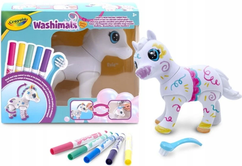 Crayola, Inc. CRAYOLA kūrybinis rinkinys Jumbo Pony - Evie, 74-2031