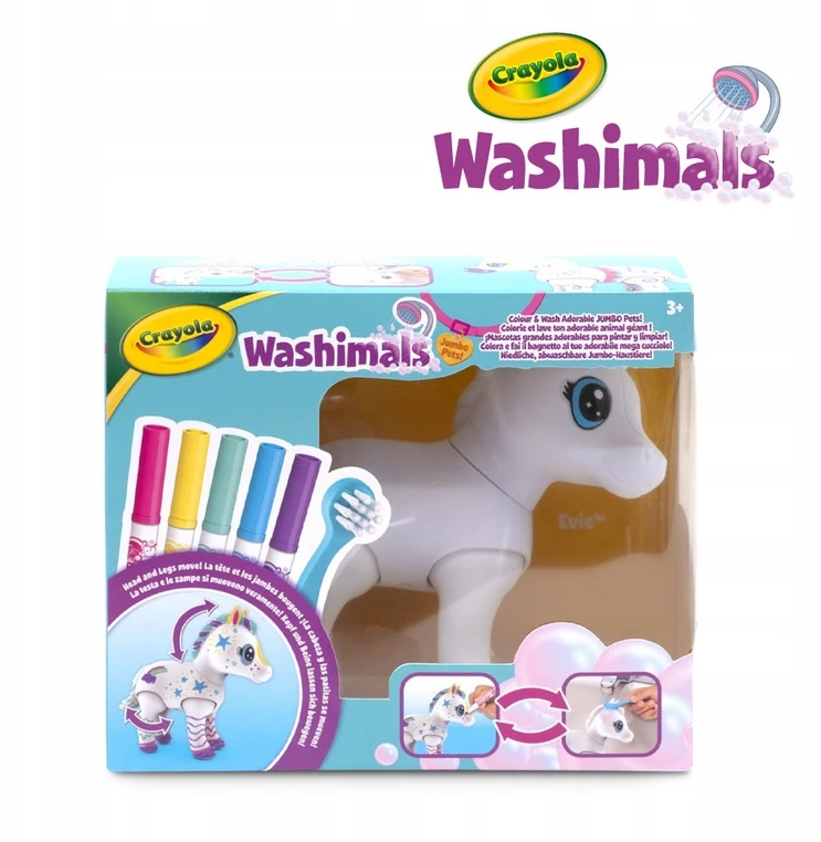 Crayola, Inc. CRAYOLA kūrybinis rinkinys Jumbo Pony - Evie, 74-2031