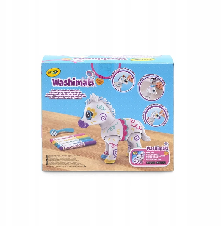 Crayola, Inc. CRAYOLA kūrybinis rinkinys Jumbo Pony - Evie, 74-2031