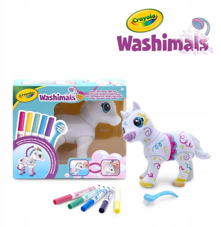 Crayola, Inc. CRAYOLA kūrybinis rinkinys Jumbo Pony - Evie, 74-2031