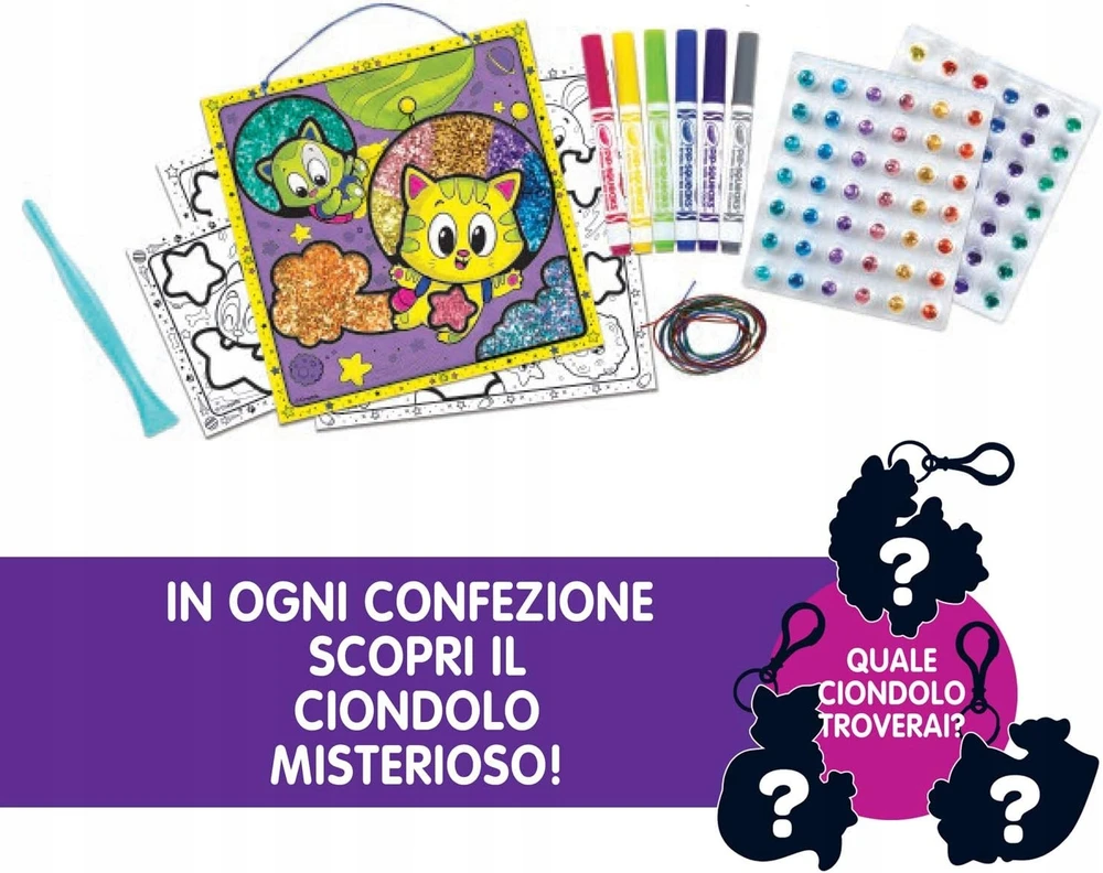 Crayola, Inc. Crayola Flamastrų Rinkinys "staigmena" su Blizgučiais