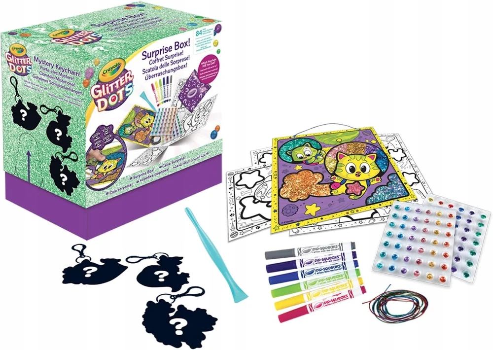 Crayola, Inc. Crayola Flamastrų Rinkinys "staigmena" su Blizgučiais