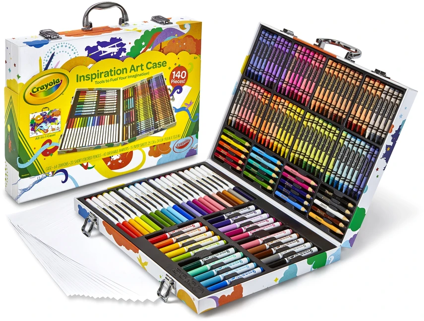 Crayola, Inc. Crayola Inspiration Art Case 140 vnt. meno rinkinys