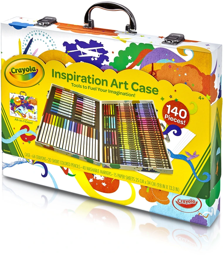 Crayola, Inc. Crayola Inspiration Art Case 140 vnt. meno rinkinys
