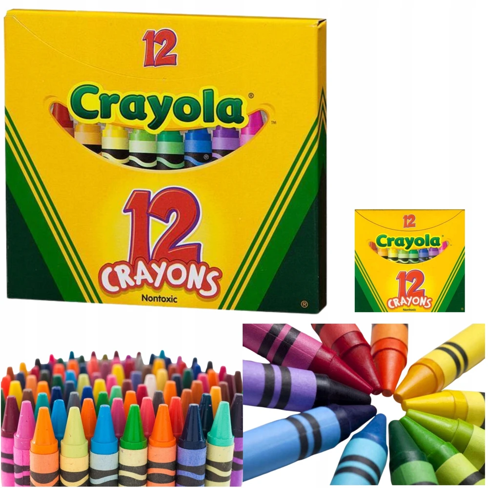 Crayola, Inc. Crayola Crayons 12 vnt 0012