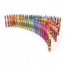 Crayola, Inc. Crayola kreidelės vaikams, 96 spalvos su drožtuku