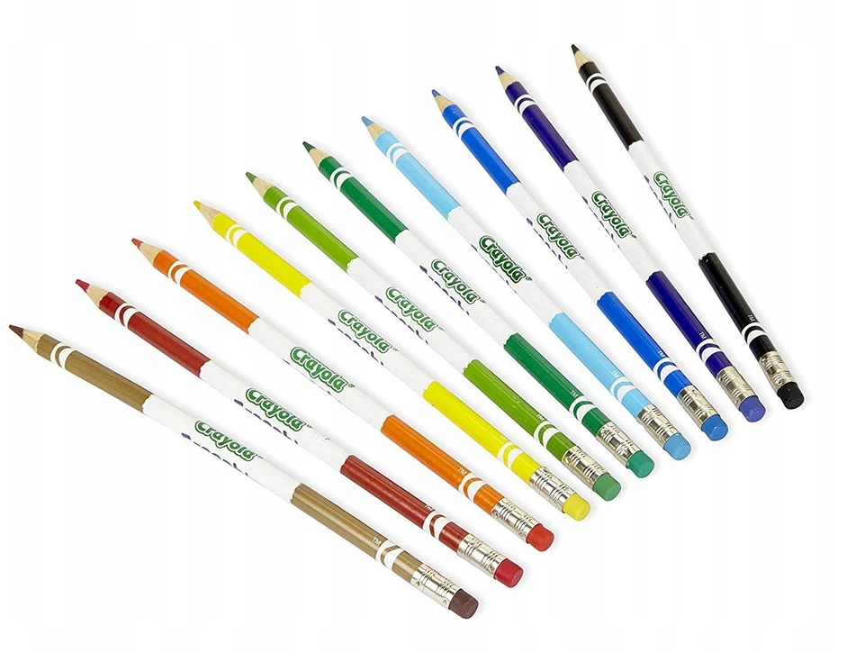 Crayola, Inc. Crayola pieštukai su trintukais, 10 vnt.