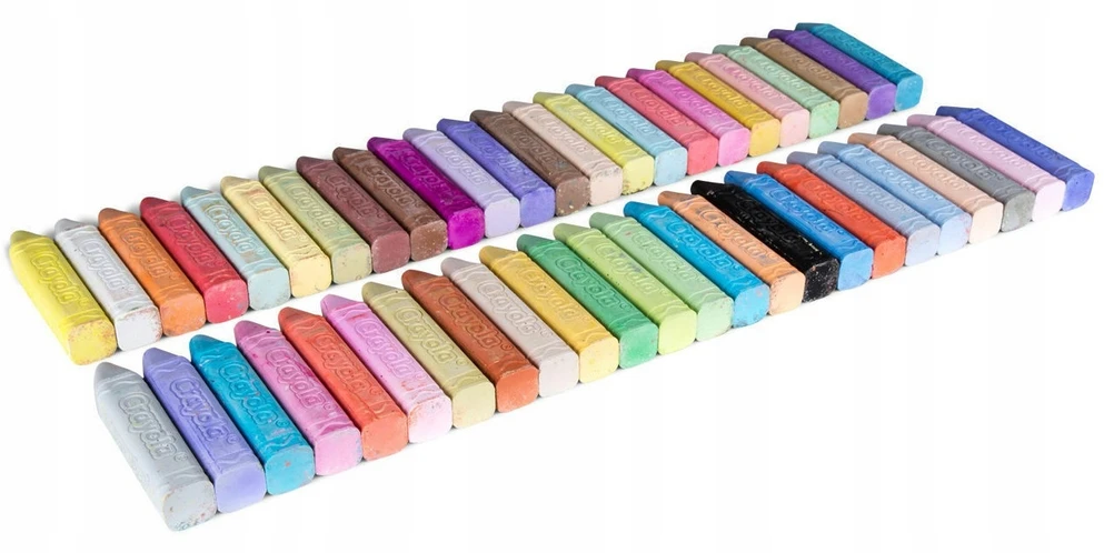 Crayola, Inc. Crayola Sidewalk Chalk 48 Spalvos Galima plauti
