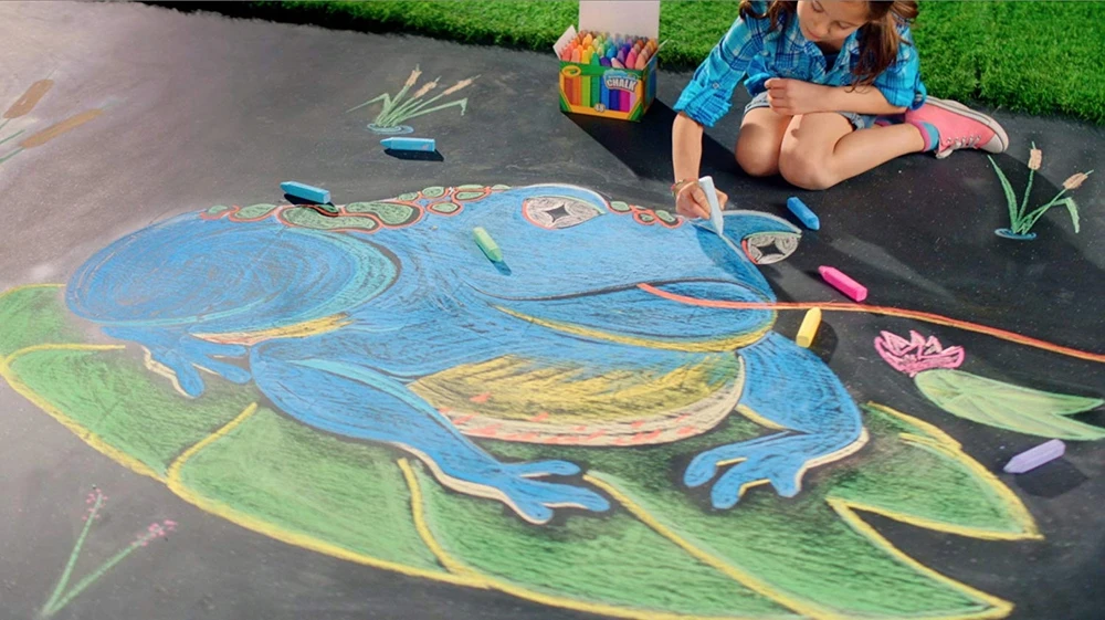 Crayola, Inc. Crayola Sidewalk Chalk 48 Spalvos Galima plauti