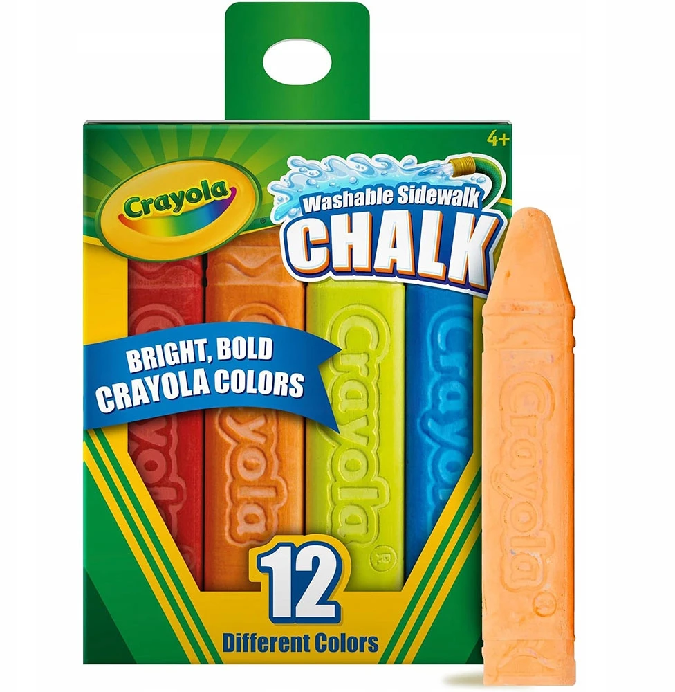 Crayola, Inc. Crayola spalvos šaligatvio kreida 16 vnt. 3+