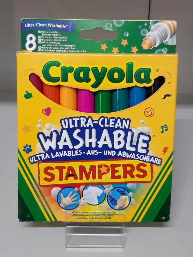 Crayola, Inc. Crayola Flomasteriai su antspaudukais (8 vnt)