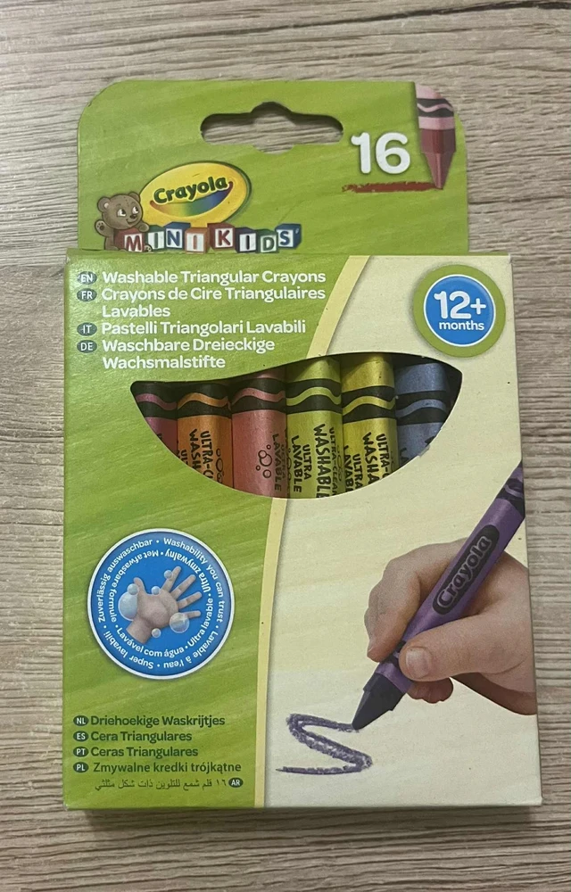 Crayola, Inc. Crayola Trikampės kreidelės (16 vnt.)