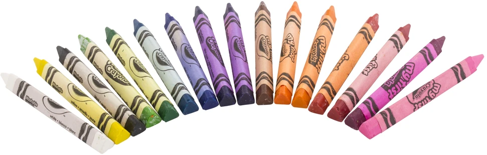 Crayola, Inc. Crayola Trikampės kreidelės (16 vnt.)