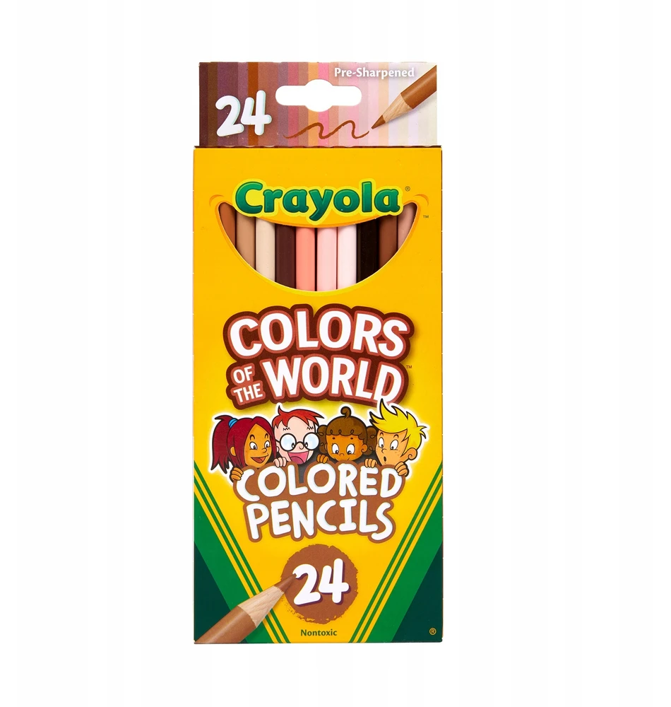 Crayola, Inc. CRAYOLA Colours of the World Coloured Pencils 24ct
