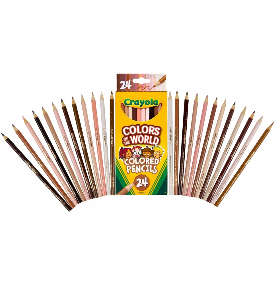 Crayola, Inc. CRAYOLA Colours of the World Coloured Pencils 24ct