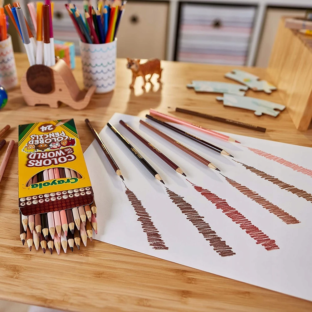 Crayola, Inc. CRAYOLA Colours of the World Coloured Pencils 24ct