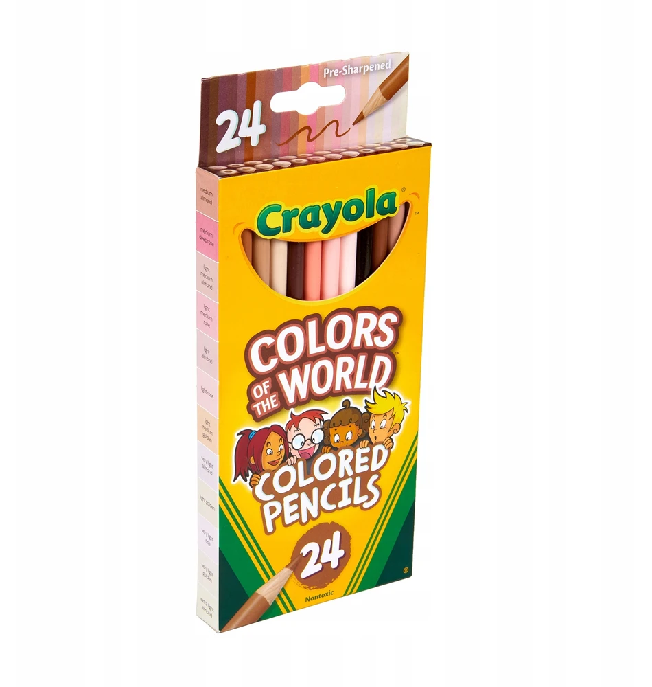 Crayola, Inc. CRAYOLA Colours of the World Coloured Pencils 24ct