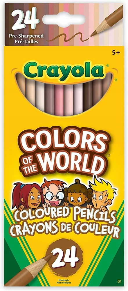 Crayola, Inc. CRAYOLA Colours of the World Coloured Pencils 24ct