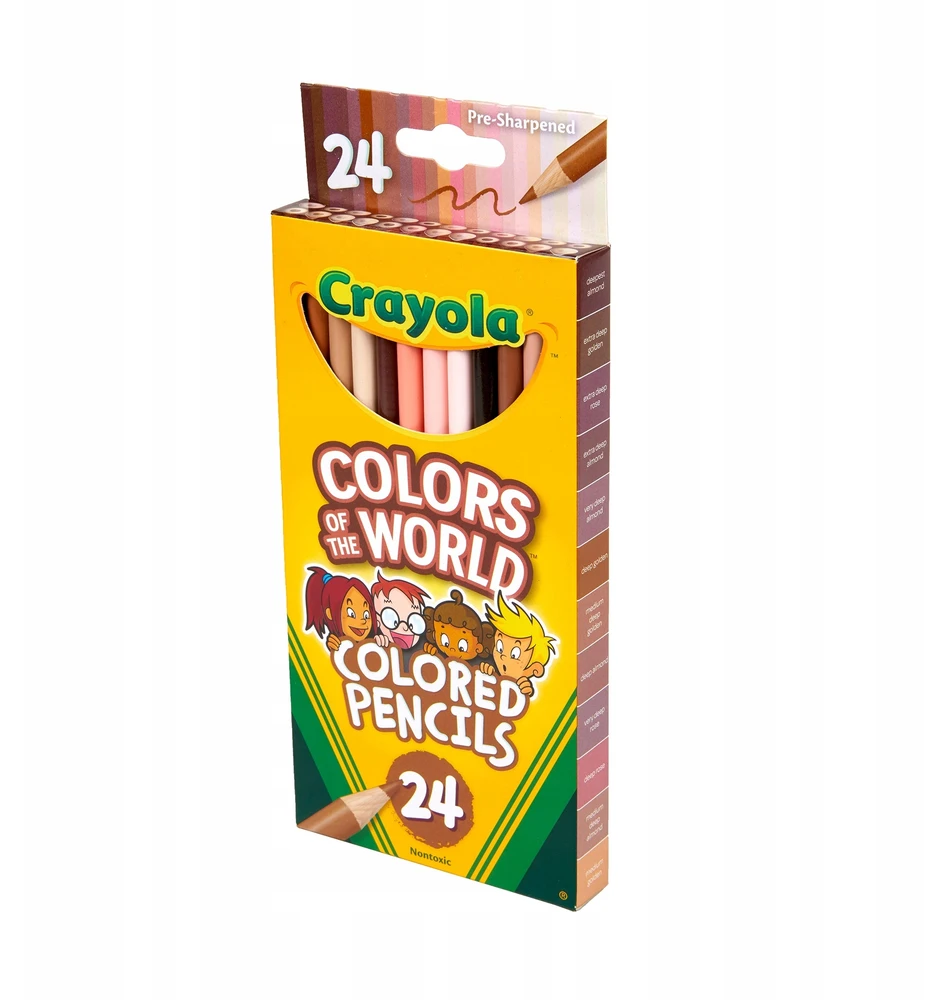 Crayola, Inc. CRAYOLA Colours of the World Coloured Pencils 24ct