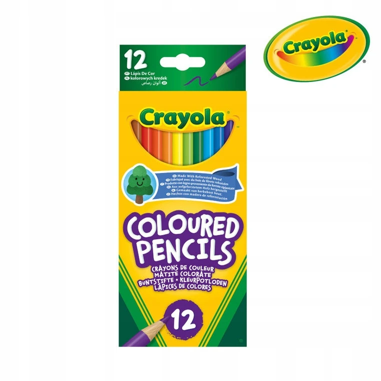 Crayola, Inc. Crayola Spalvoti pieštukai (12 vnt.)