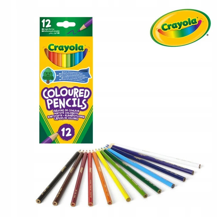 Crayola, Inc. Crayola Spalvoti pieštukai (12 vnt.)