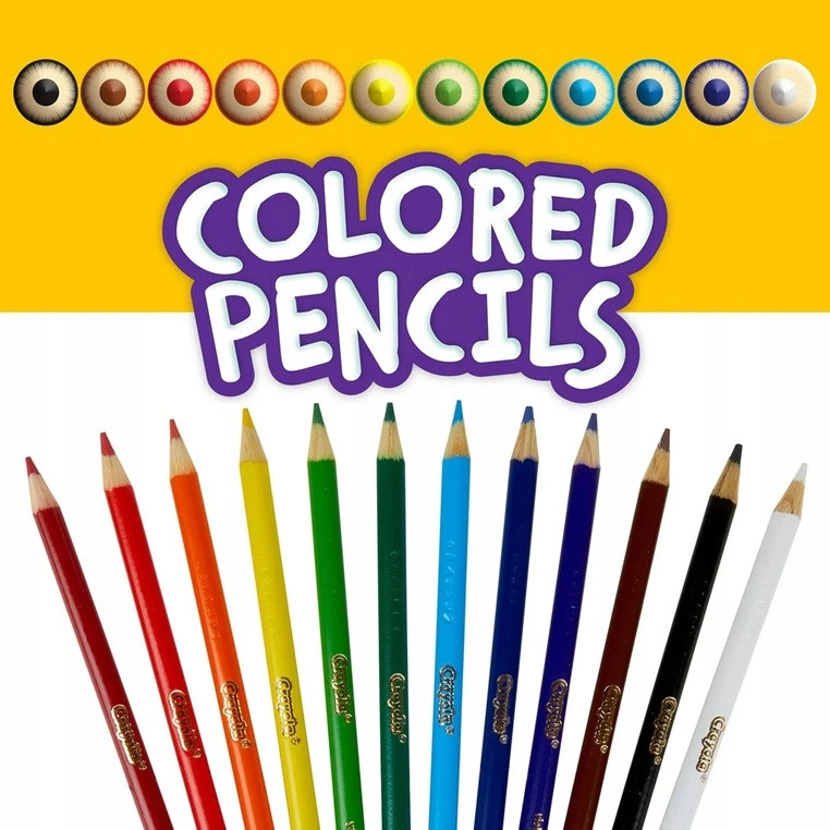Crayola, Inc. Crayola Spalvoti pieštukai (12 vnt.)