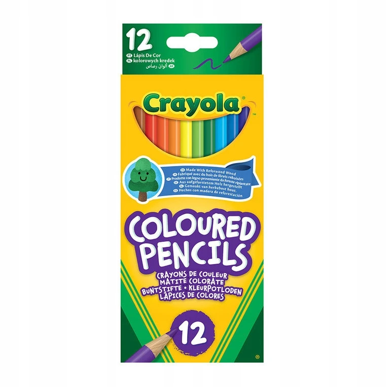 Crayola, Inc. Crayola Spalvoti pieštukai (12 vnt.)