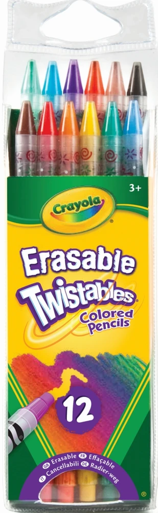 Crayola, Inc. CRAYOLA Išsukami pieštukai, 12 vnt.
