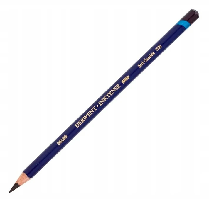 Crayons Derwent Inktense - juodasis šokoladas 193