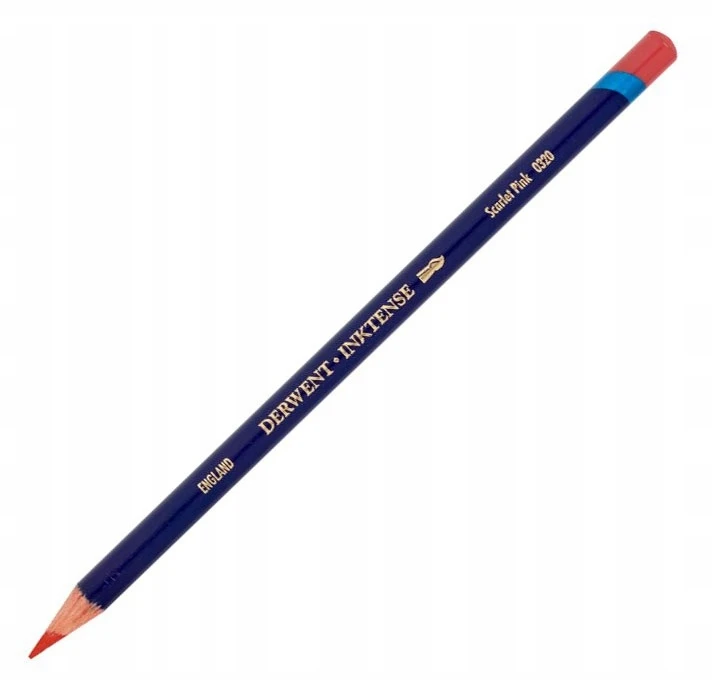 Crayons Derwent Inktense - Skarletinė Rožė 032