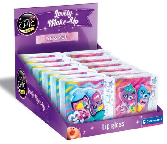CRAZY CHIC LOVELY MAKEUP RINKINYS CLEMENTONI GLOSS 18383
