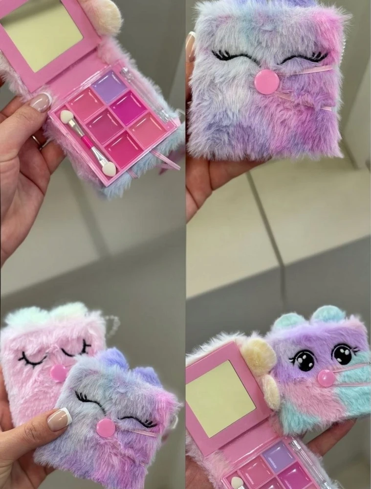 Create It! MAKIAŽO PALETĖ VAIKAMS, PLIUSAS, VEIDRODIS, KOSMETIKA, LŪPDAŽAI, ŠEŠĖLIAI