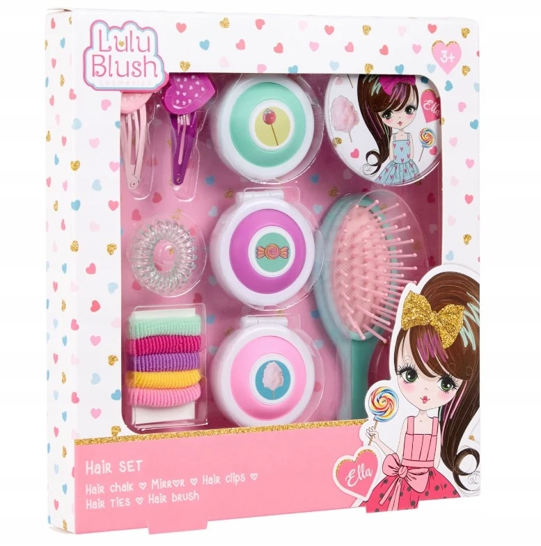 Create It SUKURKITE JĄ! Lulu Blush Junior plaukų aksesuarų rinkinys 84954