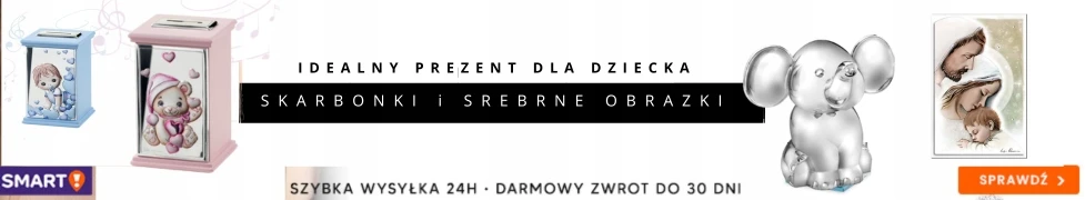 Creation Style SKARBONKA PREZENT DLA DZIEWCZYNKI CHRZEST URODZINY ROCZEK GRAWER POZYTYWKA
