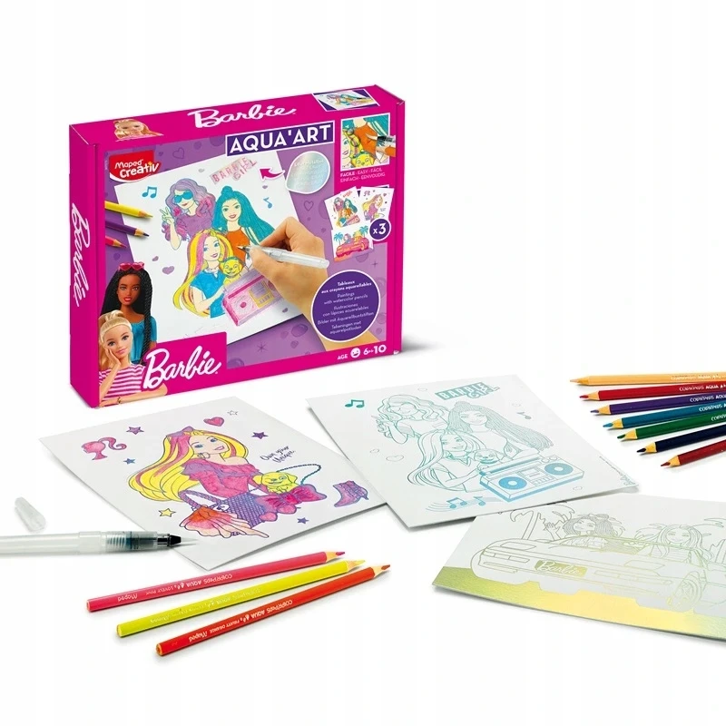Creativ Aqua Art Barbie MAPED 256x210 mm Maped