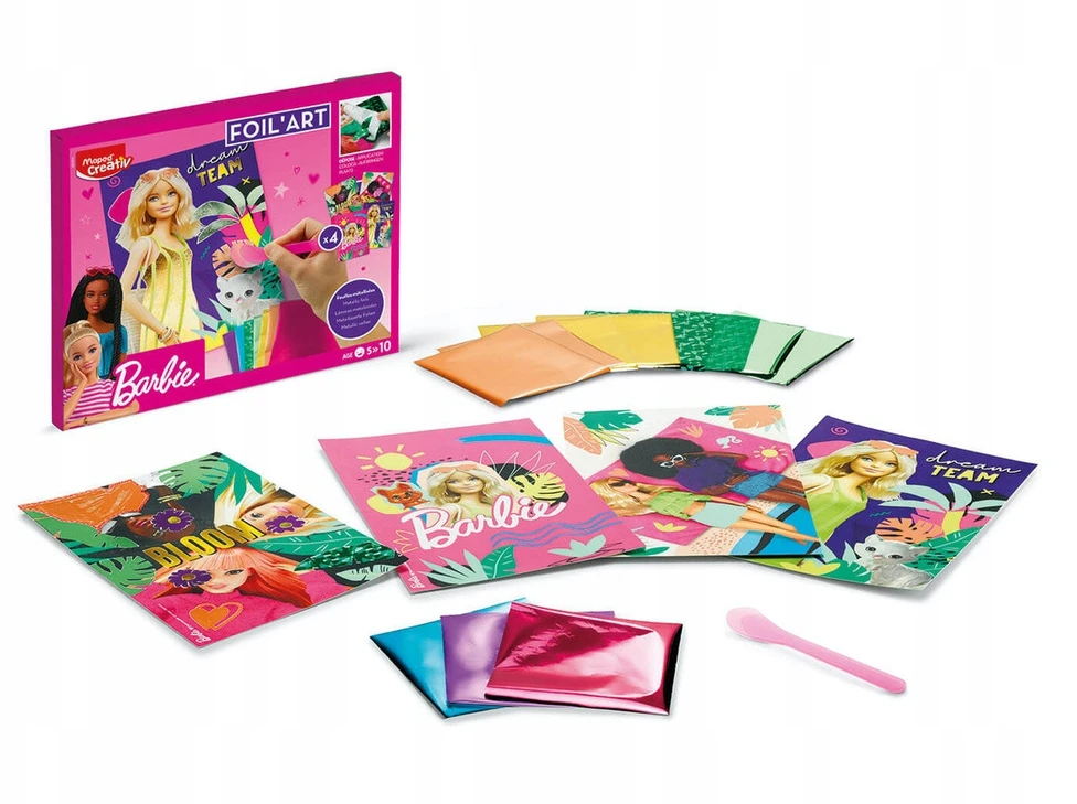 Creativ Foil Art Barbie MAPED 260x220 mm Maped