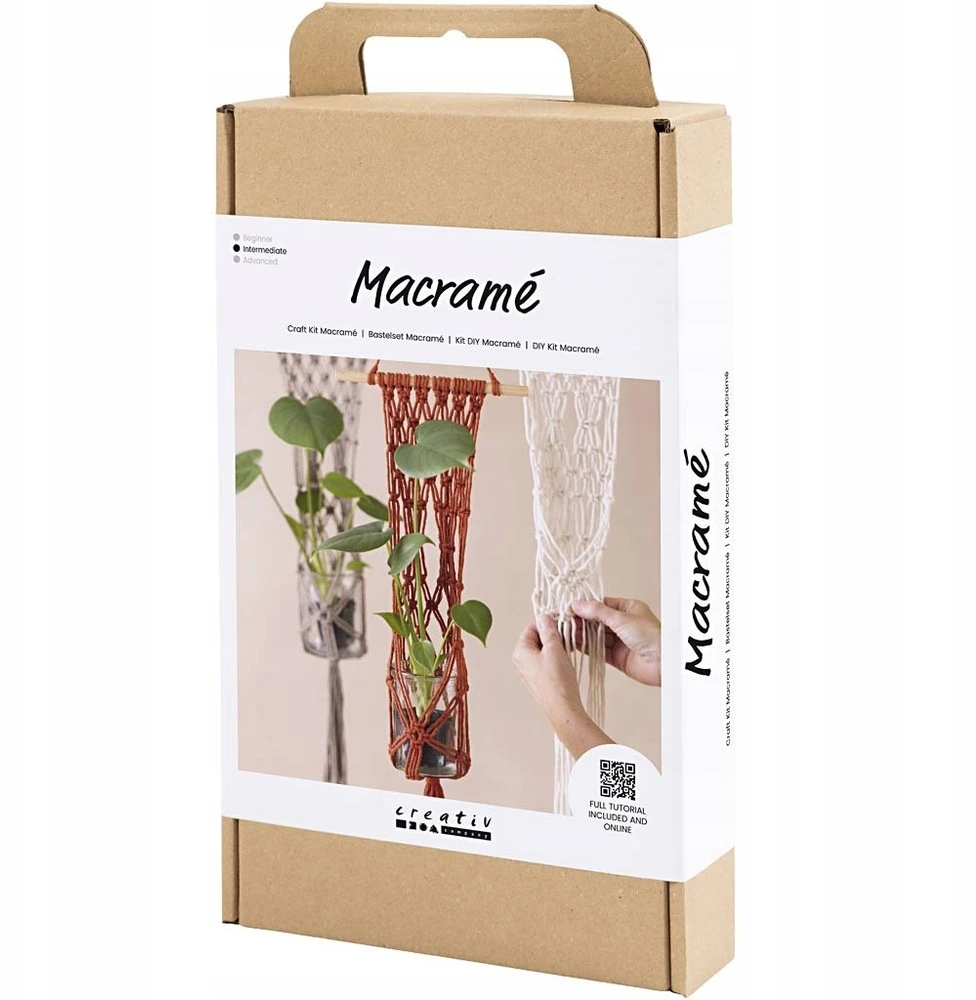 Creativ MAKRAMĖS AUDIMO RINKINYS DIA. IŠPLĖSTI. BALANDŽIO kūrybinė kompanija