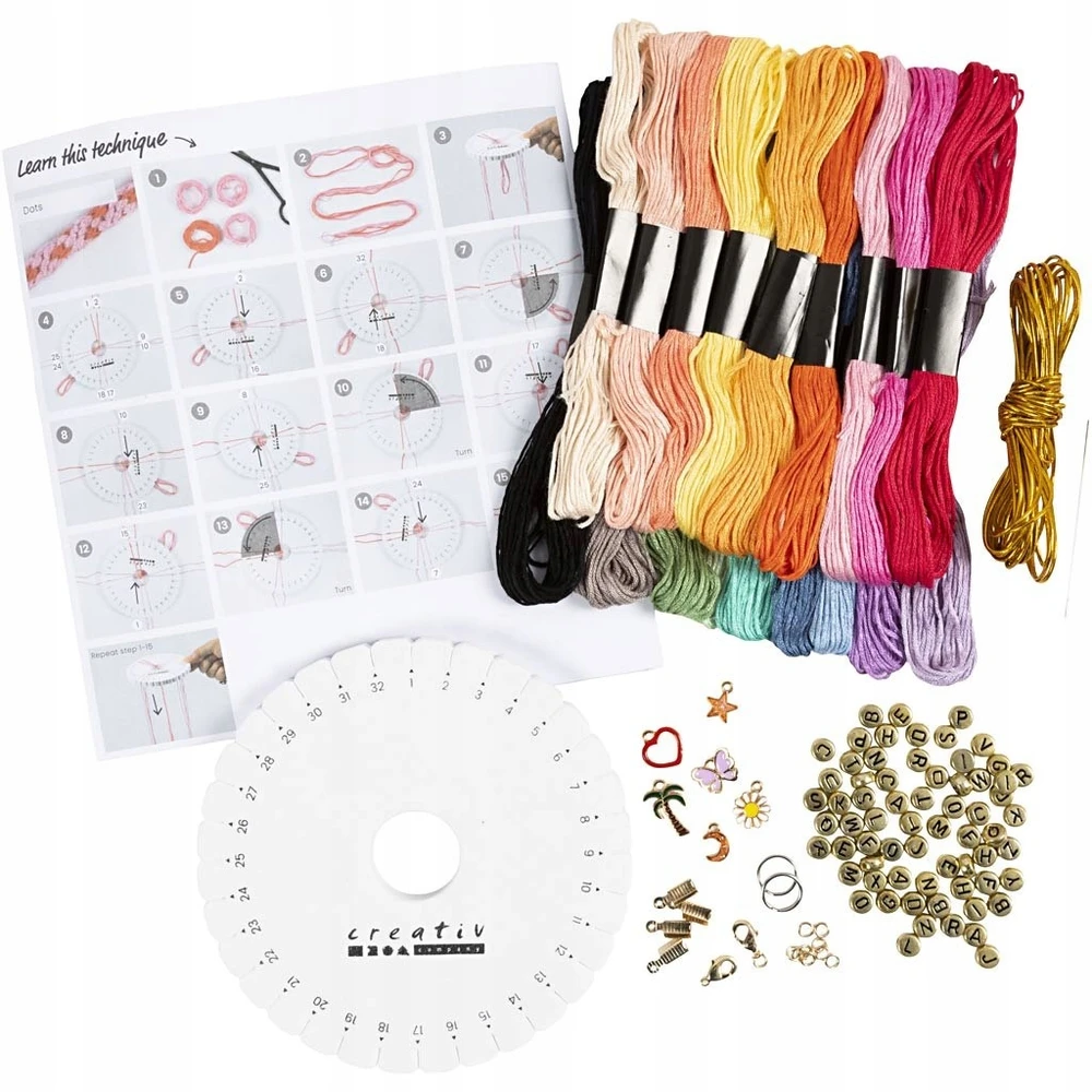 Diy Kitcreative Toys „Pasidaryk pats“ rinkinys – Kumihimo (977549)