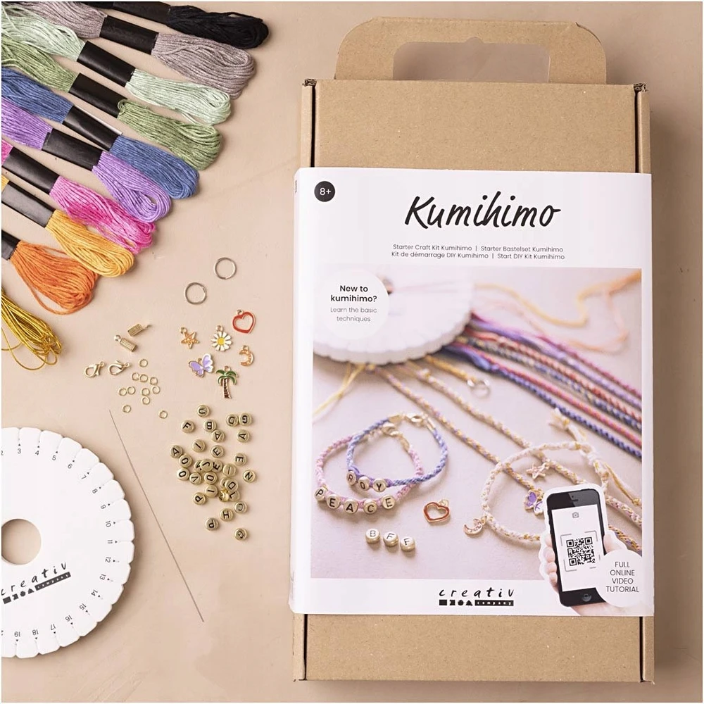 Diy Kitcreative Toys „Pasidaryk pats“ rinkinys – Kumihimo (977549)