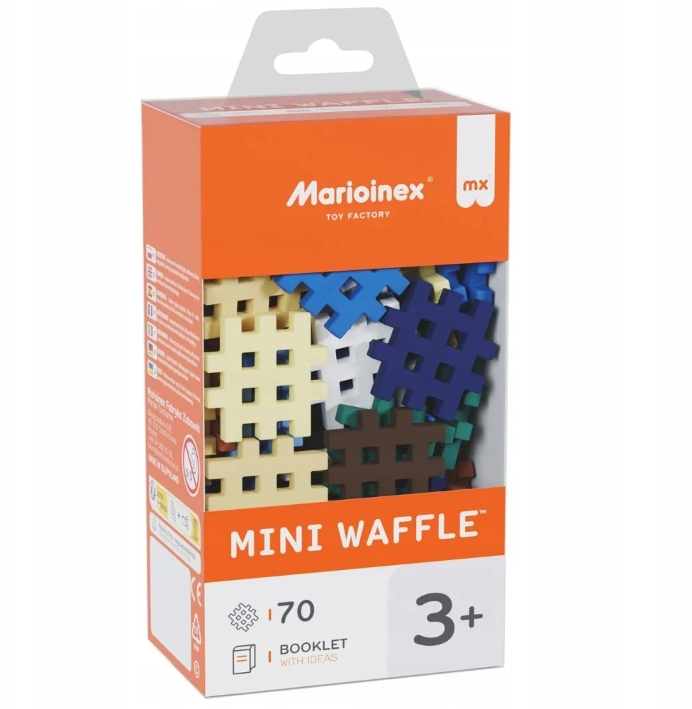Creative Mini Waffle statybiniai blokeliai 70 elementų Marioinex 909041
