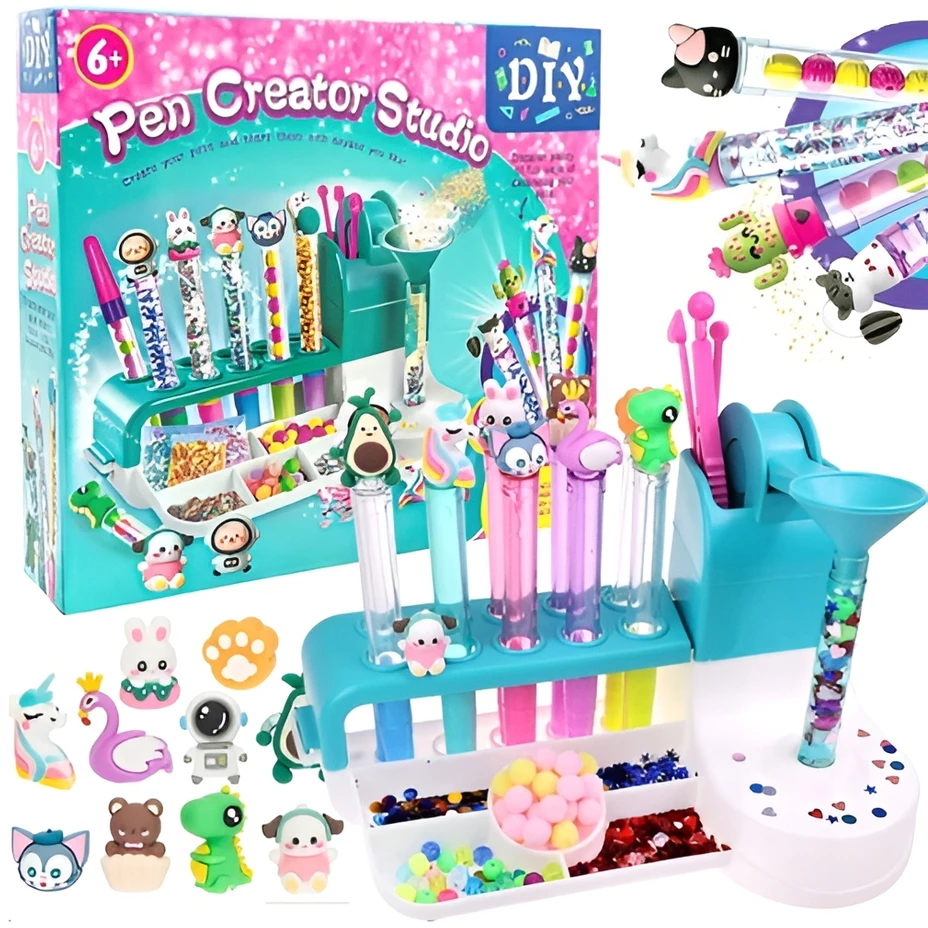 „Creative Pen Creation Factory“ rinkinys „pasidaryk pats“ rašiklių kūrėjų studija