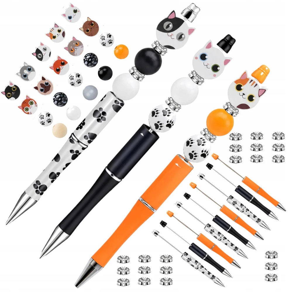 Allvo Creative Pen Gaming Kit Kitty Beads Pen Factory