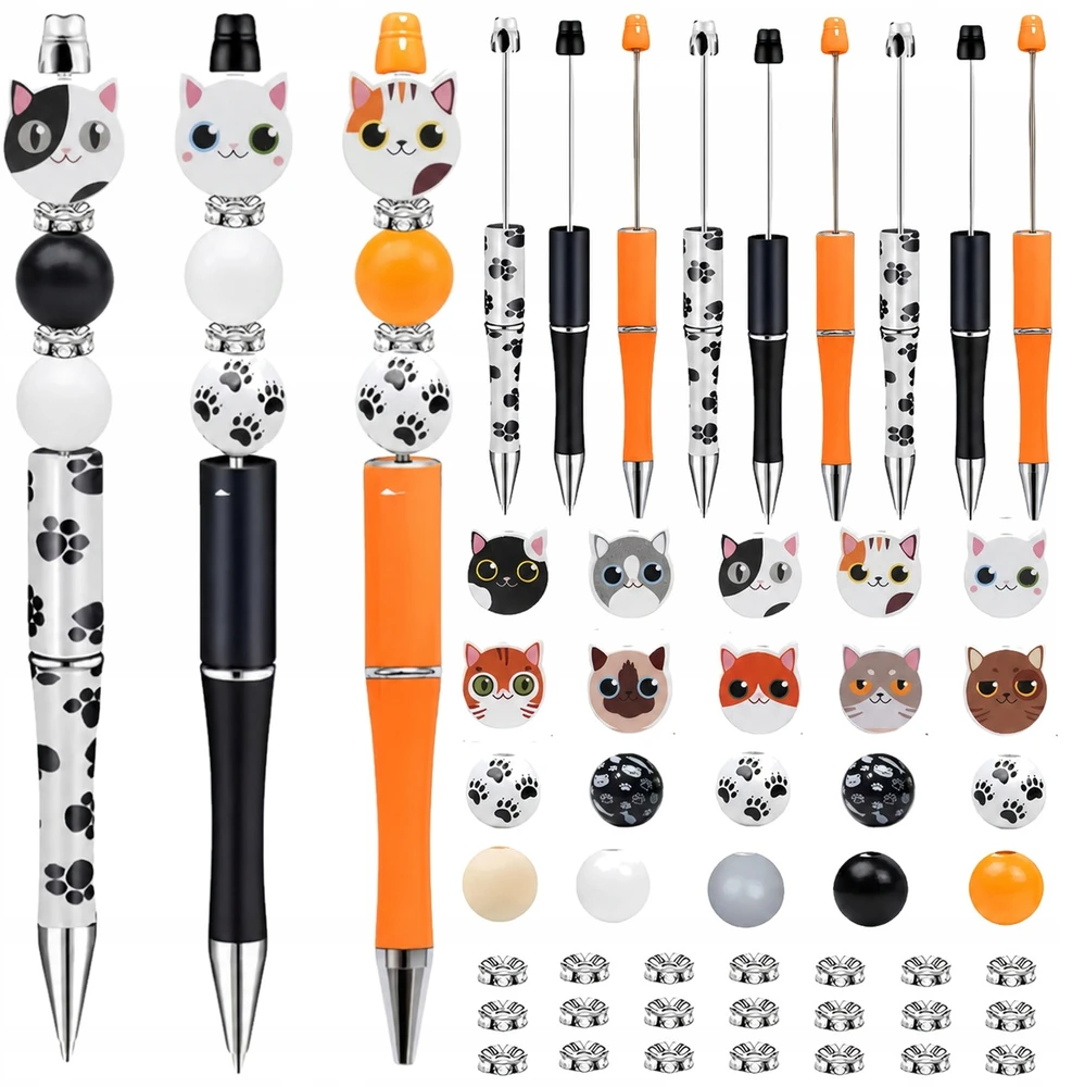 Allvo Creative Pen Gaming Kit Kitty Beads Pen Factory