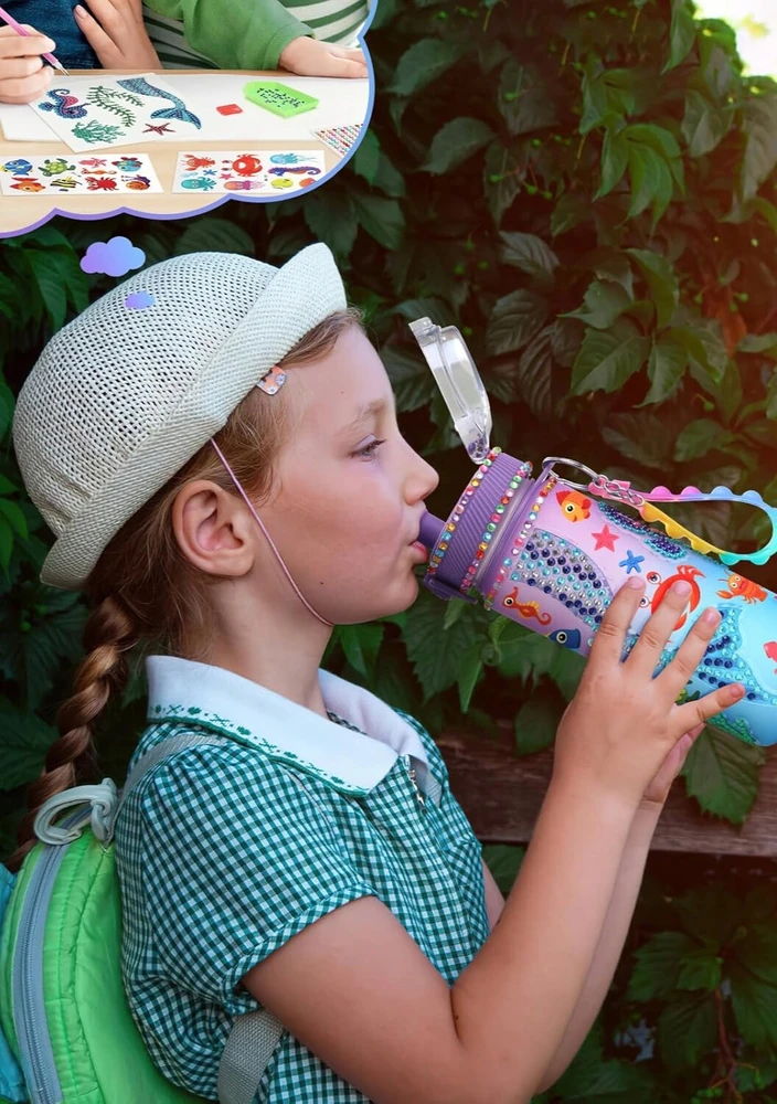 Creative Plastic Art Deimantinio siuvinėjimo butelių dekoravimo rinkinys