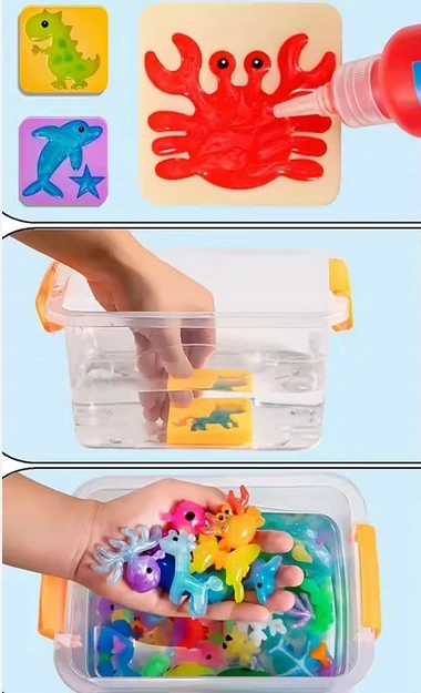 Creative Set Vanduo Gels Magic Vanduo Jelly Magic Gel Creative Set
