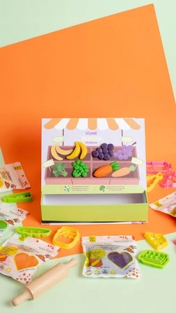 Creative Shop Natūralios tešlos kamuoliukų rinkinys ir priedai - ChildGen (GEN OYUNCAK SANAYİ TİCARET A.Ş.)